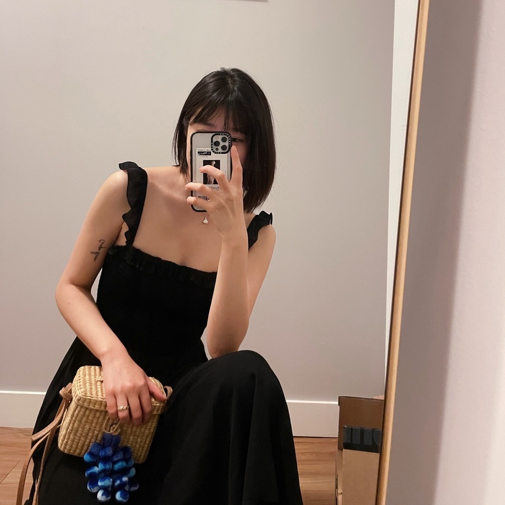 Reformation little black dress